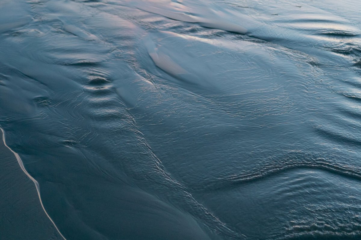 Quiet Retreats | Shiny blue sand